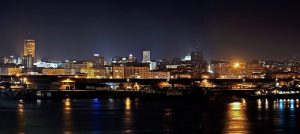 Belgrade at night. iBikeBelgrade. Photo by: Jovana Daljević